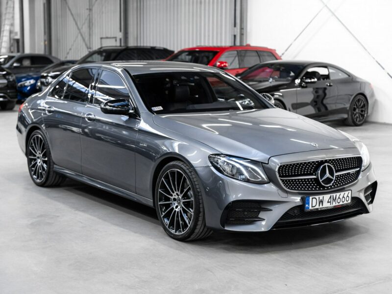 Mercedes E 43 AMG 4Matic. 401KM. Salon Polska. Bezwypadkowy. 1 wł. Stan Salonowy. W213 (2016-)