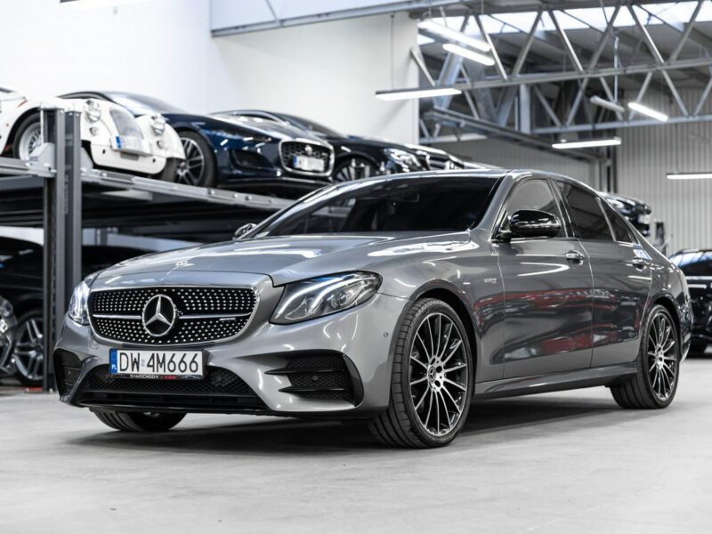 Mercedes E 43 AMG 4Matic. 401KM. Salon Polska. Bezwypadkowy. 1 wł. Stan Salonowy. W213 (2016-)