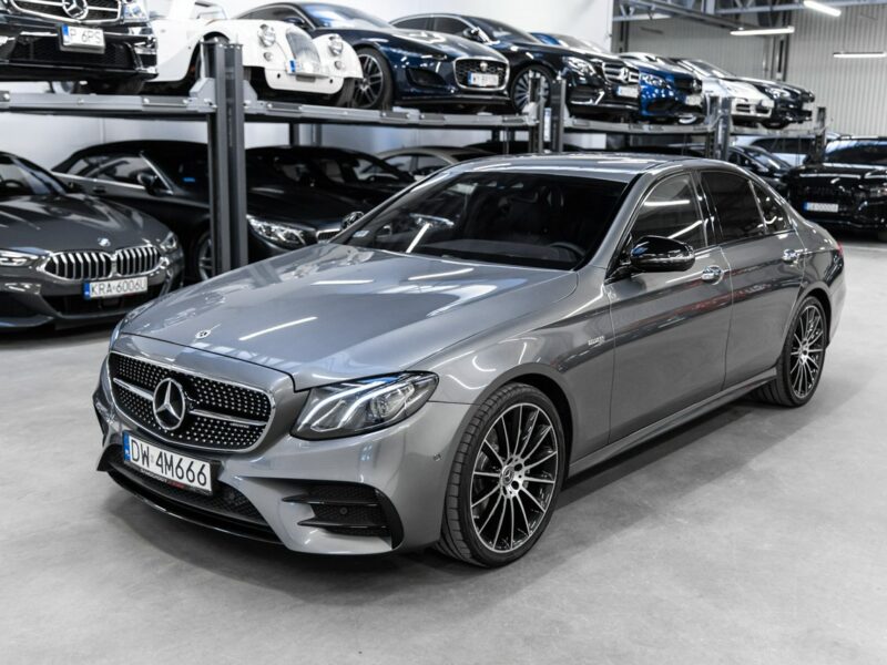 Mercedes E 43 AMG 4Matic. 401KM. Salon Polska. Bezwypadkowy. 1 wł. Stan Salonowy. W213 (2016-)