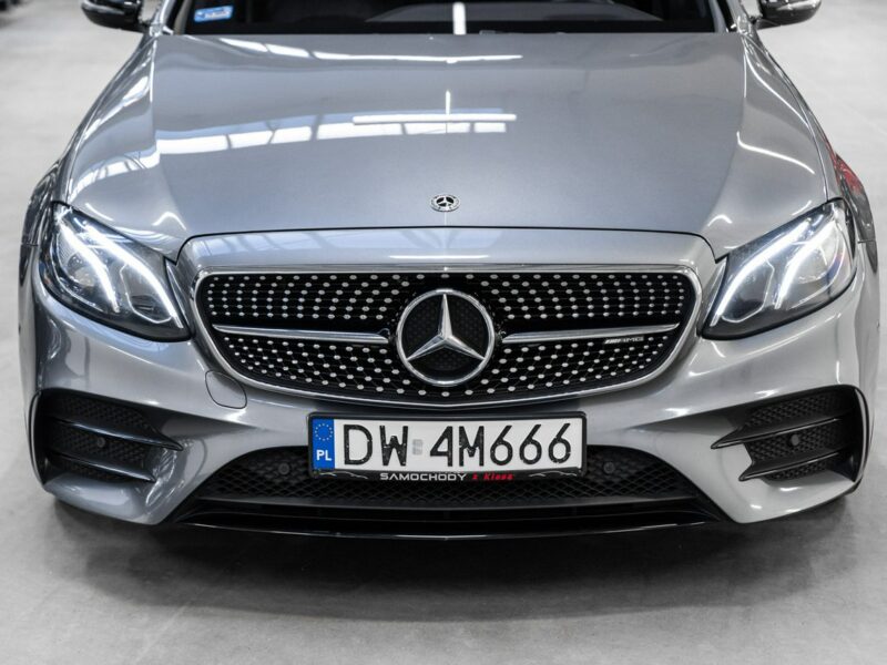 Mercedes E 43 AMG 4Matic. 401KM. Salon Polska. Bezwypadkowy. 1 wł. Stan Salonowy. W213 (2016-)