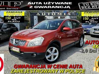 Nissan Qashqai -SPRZEDANY- 2,0 dCi.4X4, AUTOMAT !Panorama,Zarej, GWARANCJA I (2007-2013)