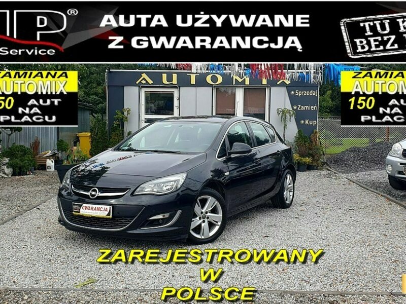 Opel Astra -SPRZEDANY- Salon PL, 1,4Turbo 140KM,IDEALNY,z GWARANCJĄ J (2009-2019)