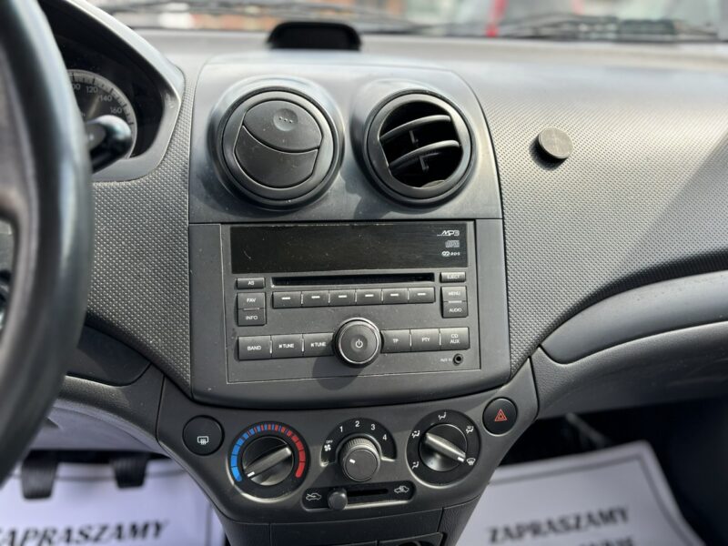 Chevrolet Aveo Gwarancja T200/T250 (2002-2011)