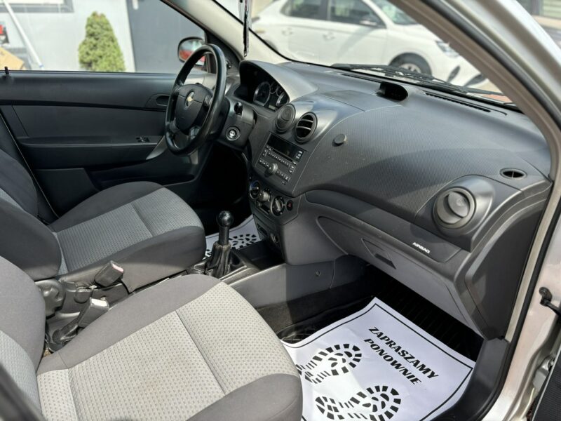 Chevrolet Aveo Gwarancja T200/T250 (2002-2011)