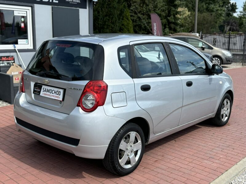 Chevrolet Aveo Gwarancja T200/T250 (2002-2011)