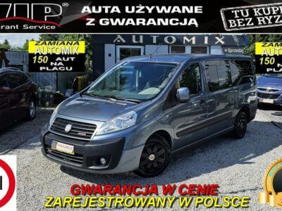 Fiat Scudo -SPRZEDANY-7SZT!2,0HDI136KM,PanoramaNawiewy,2Xdrzwi przesuwneWelur,8Os II (2007-)