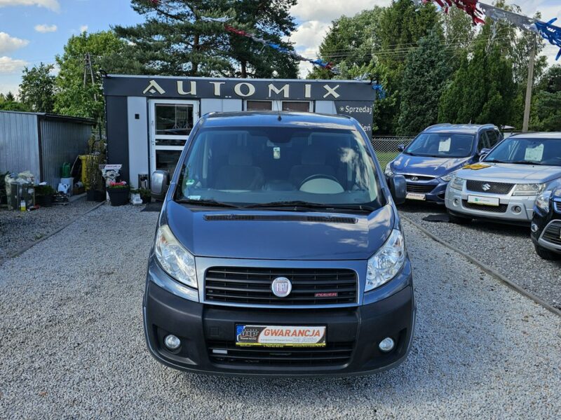 Fiat Scudo -SPRZEDANY-7SZT!2,0HDI136KM,PanoramaNawiewy,2Xdrzwi przesuwneWelur,8Os II (2007-)