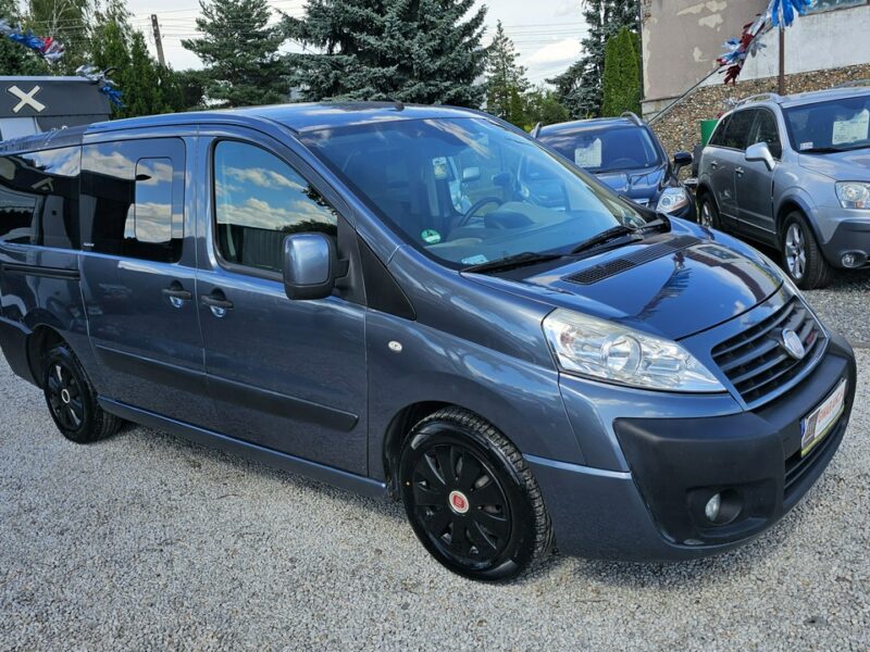 Fiat Scudo -SPRZEDANY-7SZT!2,0HDI136KM,PanoramaNawiewy,2Xdrzwi przesuwneWelur,8Os II (2007-)