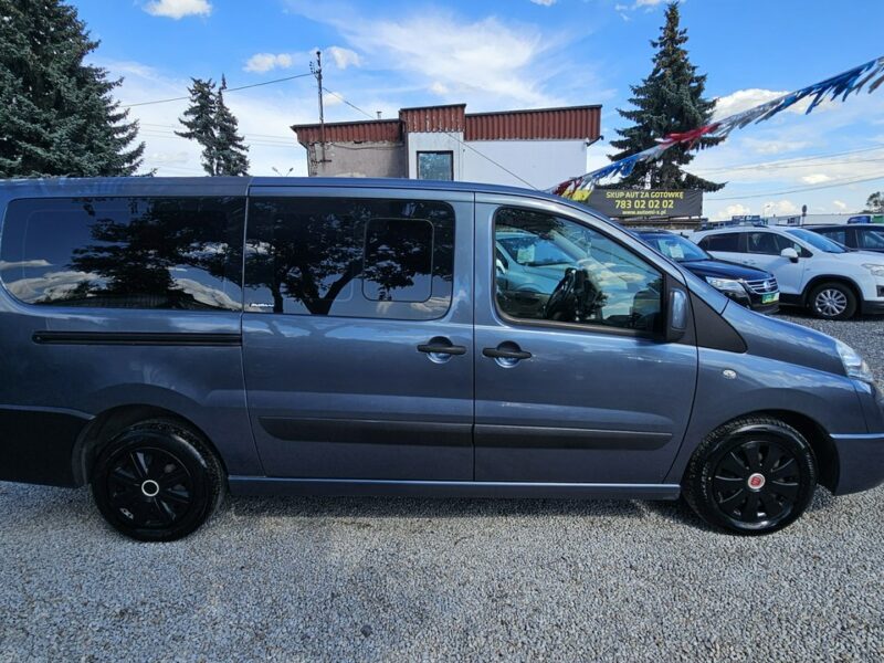 Fiat Scudo -SPRZEDANY-7SZT!2,0HDI136KM,PanoramaNawiewy,2Xdrzwi przesuwneWelur,8Os II (2007-)