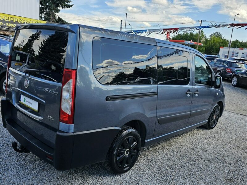 Fiat Scudo -SPRZEDANY-7SZT!2,0HDI136KM,PanoramaNawiewy,2Xdrzwi przesuwneWelur,8Os II (2007-)