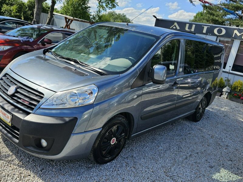 Fiat Scudo -SPRZEDANY-7SZT!2,0HDI136KM,PanoramaNawiewy,2Xdrzwi przesuwneWelur,8Os II (2007-)