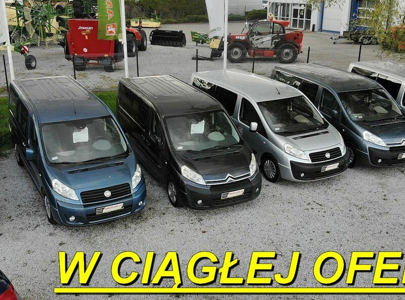 Fiat Scudo -SPRZEDANY-7SZT!2,0HDI136KM,PanoramaNawiewy,2Xdrzwi przesuwneWelur,8Os II (2007-)
