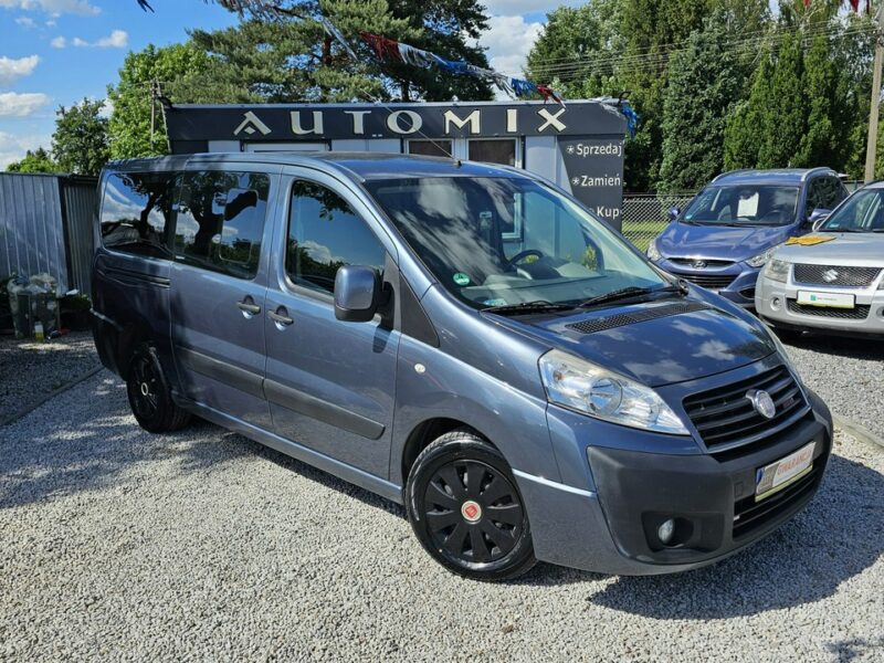 Fiat Scudo -SPRZEDANY-7SZT!2,0HDI136KM,PanoramaNawiewy,2Xdrzwi przesuwneWelur,8Os II (2007-)