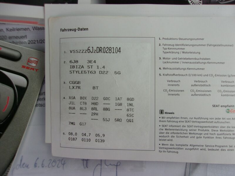 Seat Ibiza Klimatronic, Nawigacja, Książka serwisowa, Gwarancja! IV (2008-)