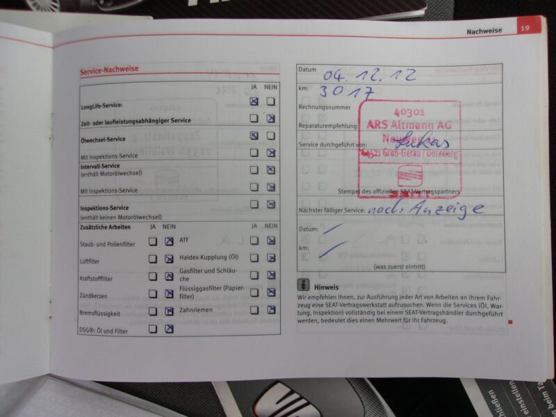 Seat Ibiza Klimatronic, Nawigacja, Książka serwisowa, Gwarancja! IV (2008-)