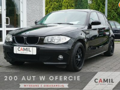 BMW 116 1.6 Benzyna 116KM zarejestrowane i ubezpieczone w kraju, E87 (2004-2013)