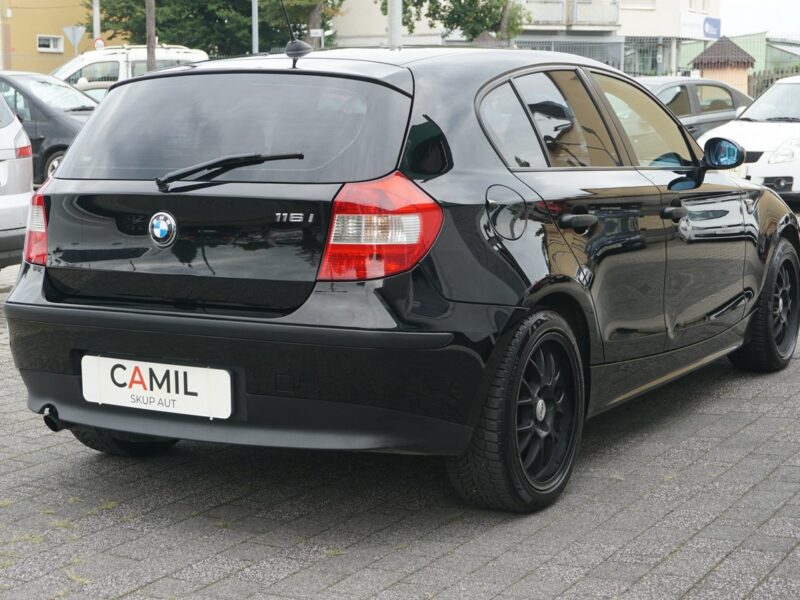 BMW 116 1.6 Benzyna 116KM zarejestrowane i ubezpieczone w kraju, E87 (2004-2013)