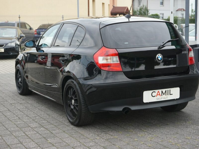 BMW 116 1.6 Benzyna 116KM zarejestrowane i ubezpieczone w kraju, E87 (2004-2013)