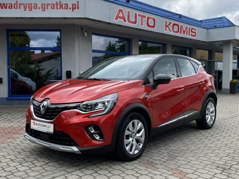 Renault Captur Salon Polska, Intens Full LED, Asystent pasa ruchu, Gwarancja II (2019-)