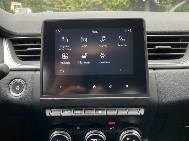Renault Captur Salon Polska, Intens Full LED, Asystent pasa ruchu, Gwarancja II (2019-)