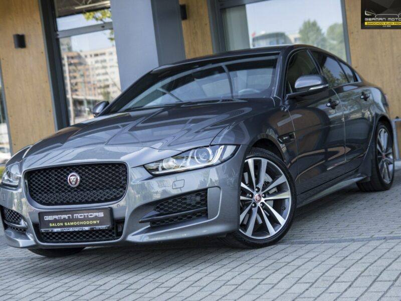 Jaguar XE R-SPORT / AWD / Ledy / Meridian / Virtual / Bezwypadkowy / Stan BDB !! I (2014-)