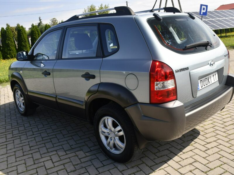 Hyundai Tucson 2,0Benz DUDKI11 Serwis,Klimatyzacja,El.szyby x4.Centralka,kredyt I (2004-2010)