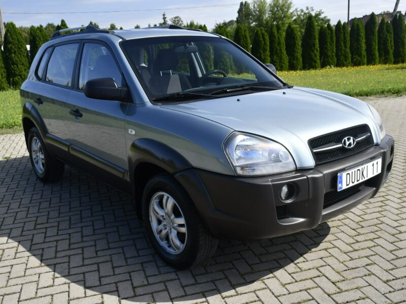 Hyundai Tucson 2,0Benz DUDKI11 Serwis,Klimatyzacja,El.szyby x4.Centralka,kredyt I (2004-2010)