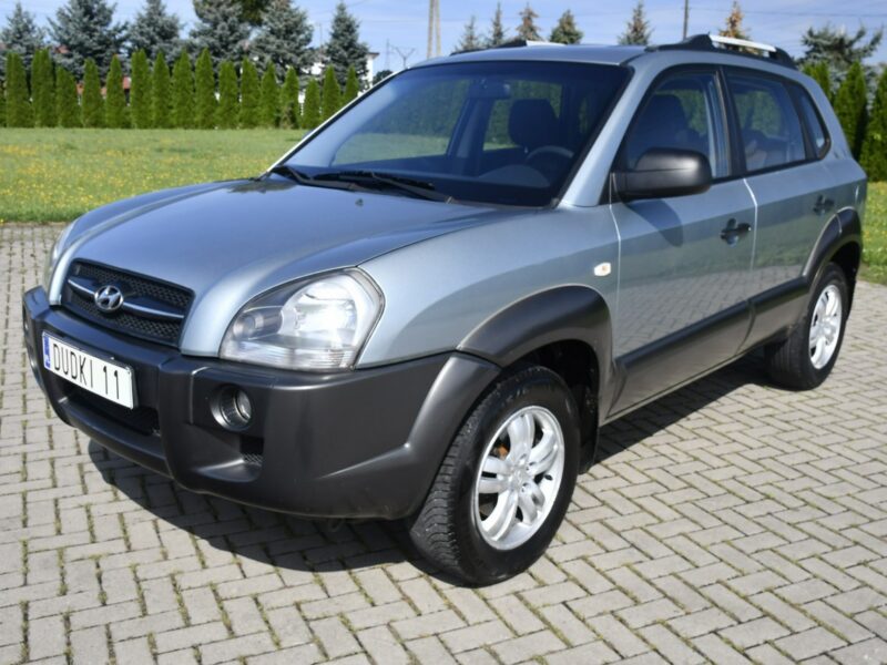 Hyundai Tucson 2,0Benz DUDKI11 Serwis,Klimatyzacja,El.szyby x4.Centralka,kredyt I (2004-2010)