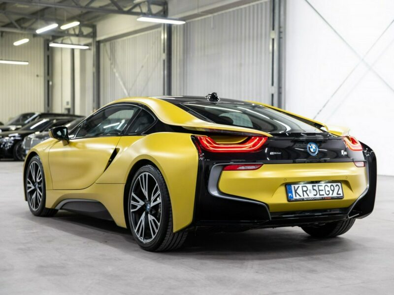 BMW i8 Protonic Frozen Yellow Edition. Limitowana. 2 wł. Salon Polska. I (2014-)