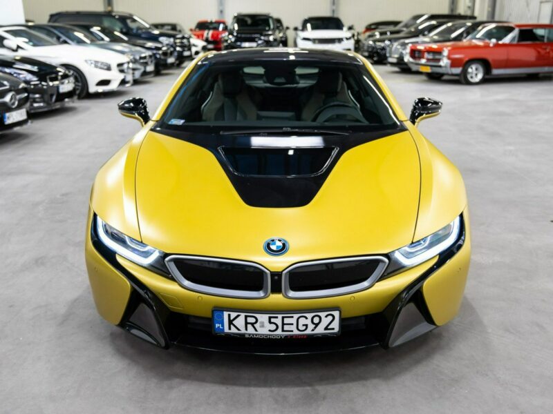 BMW i8 Protonic Frozen Yellow Edition. Limitowana. 2 wł. Salon Polska. I (2014-)