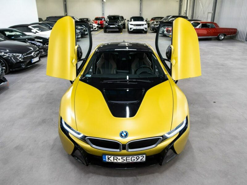 BMW i8 Protonic Frozen Yellow Edition. Limitowana. 2 wł. Salon Polska. I (2014-)