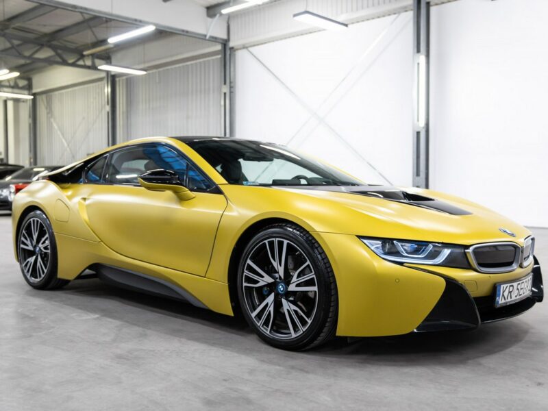 BMW i8 Protonic Frozen Yellow Edition. Limitowana. 2 wł. Salon Polska. I (2014-)