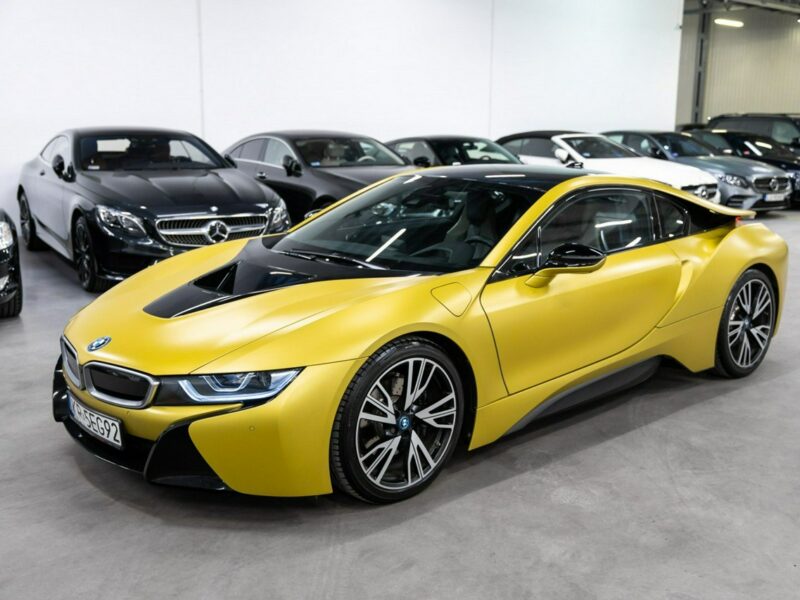 BMW i8 Protonic Frozen Yellow Edition. Limitowana. 2 wł. Salon Polska. I (2014-)
