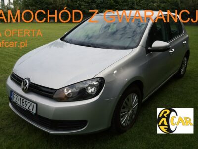 Volkswagen Golf z Niemiec zarejestrowany . Gwarancja VI (2008-2012)