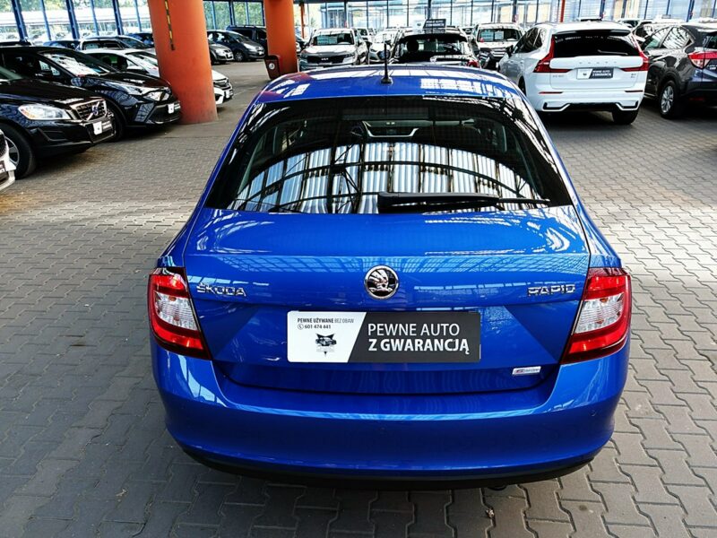 Škoda RAPID LED+PODGRZEWANE Fotele+Parktronik 3Lata GWARANCJA 1wł Kraj Bezwypad