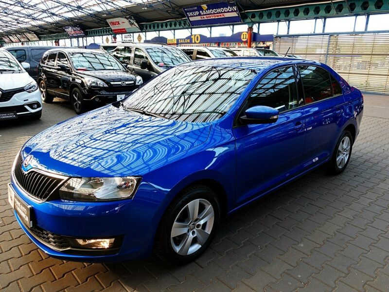 Škoda RAPID LED+PODGRZEWANE Fotele+Parktronik 3Lata GWARANCJA 1wł Kraj Bezwypad