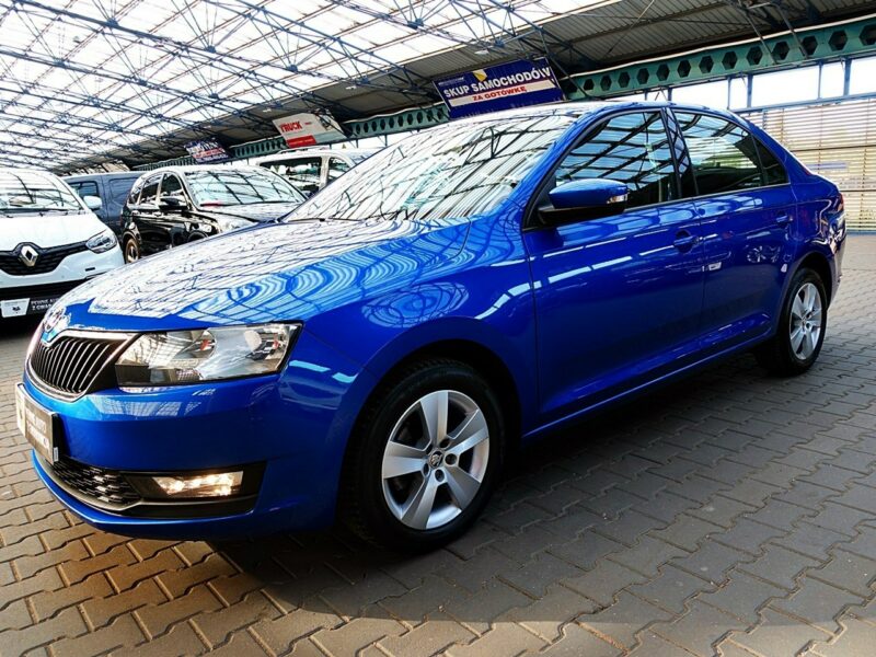 Škoda RAPID LED+PODGRZEWANE Fotele+Parktronik 3Lata GWARANCJA 1wł Kraj Bezwypad