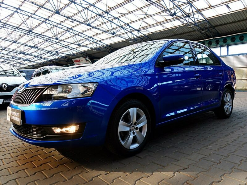 Škoda RAPID LED+PODGRZEWANE Fotele+Parktronik 3Lata GWARANCJA 1wł Kraj Bezwypad