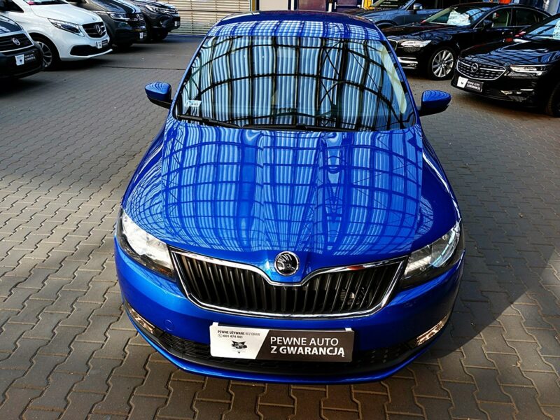 Škoda RAPID LED+PODGRZEWANE Fotele+Parktronik 3Lata GWARANCJA 1wł Kraj Bezwypad