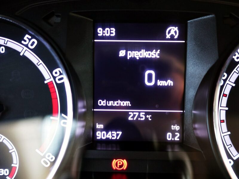 Škoda RAPID LED+PODGRZEWANE Fotele+Parktronik 3Lata GWARANCJA 1wł Kraj Bezwypad