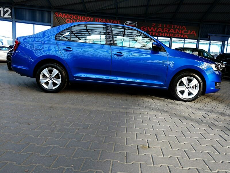 Škoda RAPID LED+PODGRZEWANE Fotele+Parktronik 3Lata GWARANCJA 1wł Kraj Bezwypad