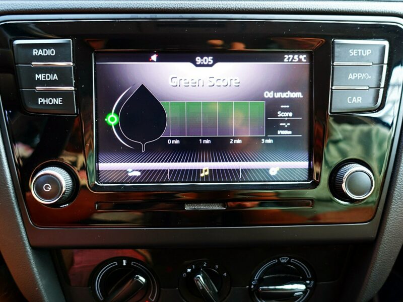 Škoda RAPID LED+PODGRZEWANE Fotele+Parktronik 3Lata GWARANCJA 1wł Kraj Bezwypad