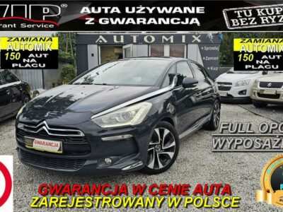 Citroen DS5 -SPRZEDANY- ! Automat, Skóra, Navi,Masaże, Panorama itp. GWARANCJA