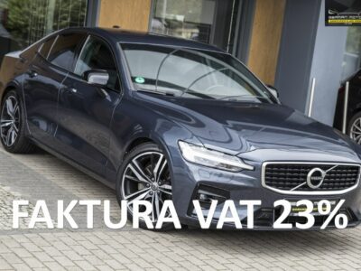 Volvo S60 R-design / LEDY/ Line Assist / Podgrzewana kierow / Gwarancja / FV23% III (2018-)