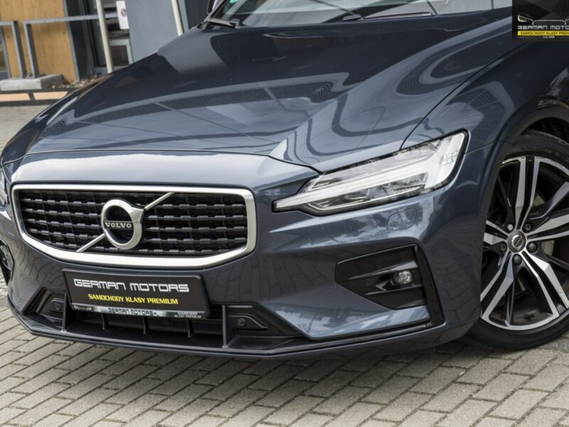 Volvo S60 R-design / LEDY/ Line Assist / Podgrzewana kierow / Gwarancja / FV23% III (2018-)