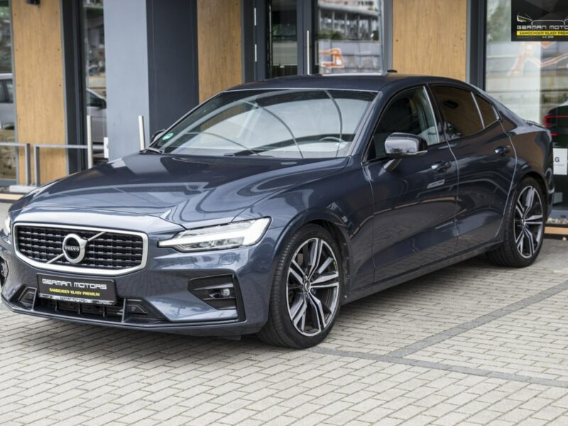 Volvo S60 R-design / LEDY/ Line Assist / Podgrzewana kierow / Gwarancja / FV23% III (2018-)