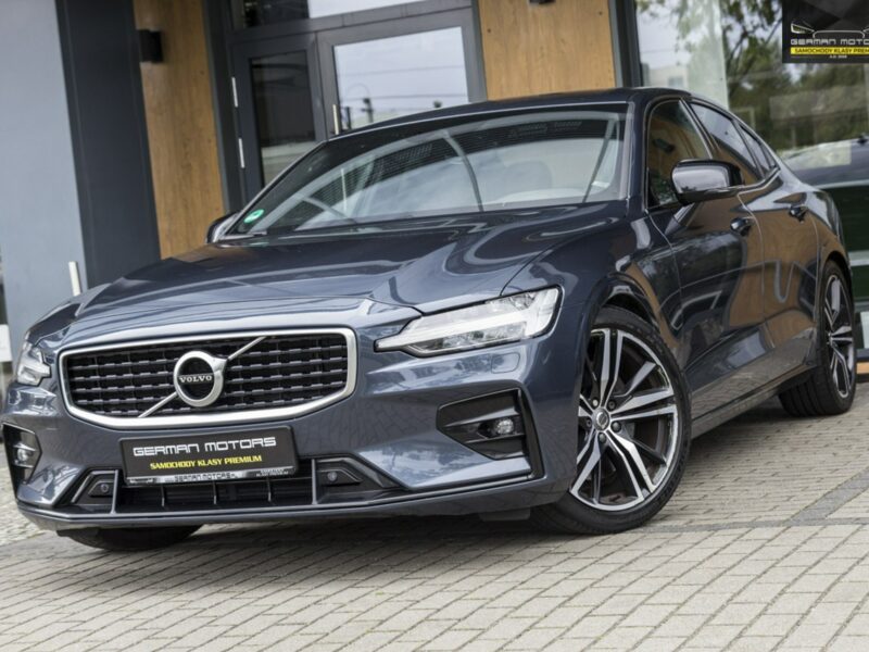 Volvo S60 R-design / LEDY/ Line Assist / Podgrzewana kierow / Gwarancja / FV23% III (2018-)