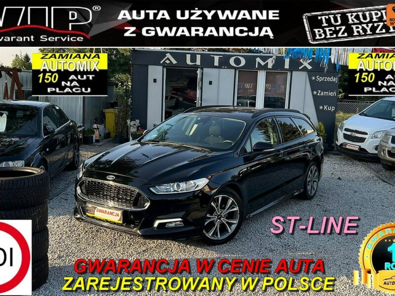 Ford Mondeo -SPRZEDANY- Pełny ST-LINE ! 2,0 Tdci 180KM ,Automat,Navi,GWARANCJA/ Mk5 (2014-)
