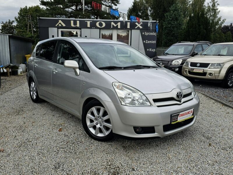 Toyota Corolla Verso -SPRZEDANY- 1,8 Benz* AUTOMAT * 7 OSOBOWA * Super Stan * Gwarancja II (2001-2006)