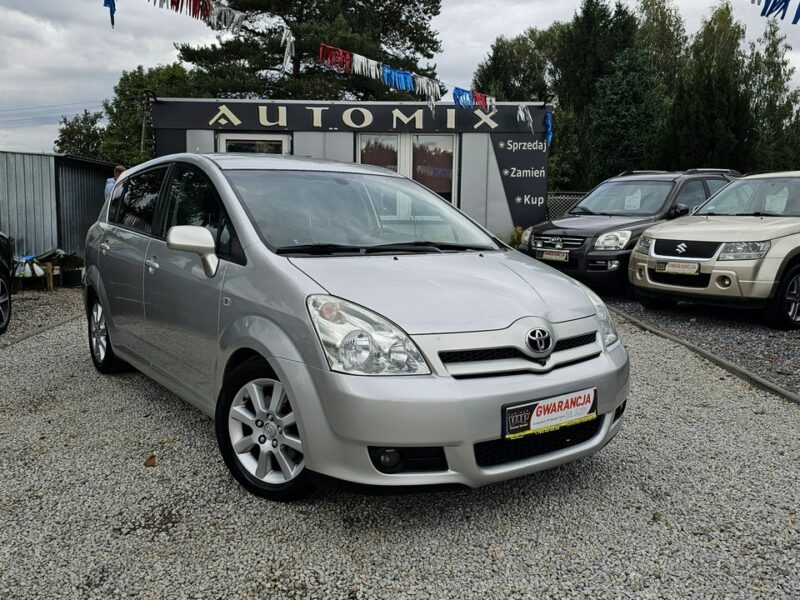 Toyota Corolla Verso -SPRZEDANY- 1,8 Benz* AUTOMAT * 7 OSOBOWA * Super Stan * Gwarancja II (2001-2006)